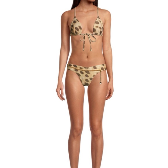 WeWoreWhat Cheetah Print Swim - Picture 5 of 10